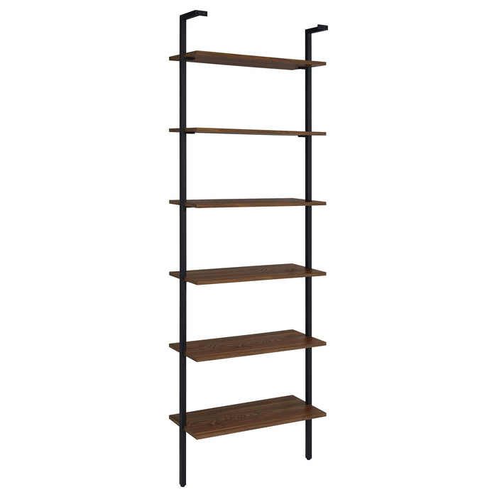 Owens 3-piece 96-inch Wall Mounted Bookshelf Set Walnut - Orbit Furniture (Richmond,BC)