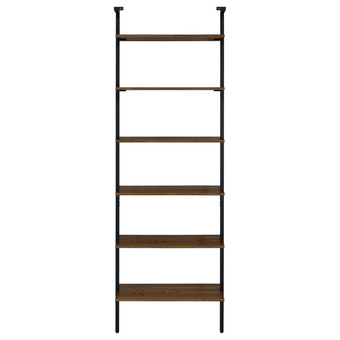 Owens 3-piece 96-inch Wall Mounted Bookshelf Set Walnut - Orbit Furniture (Richmond,BC)