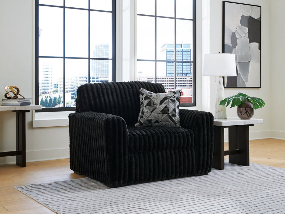 Midnight-Madness Oversized Chair - Orbit Furniture (Richmond,BC)