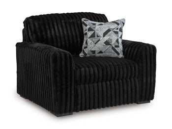 Midnight-Madness Oversized Chair - Orbit Furniture (Richmond,BC)