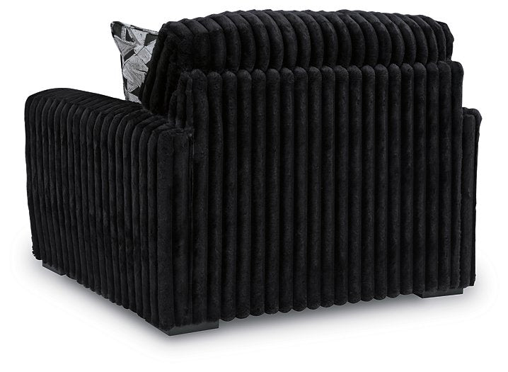 Midnight-Madness Oversized Chair - Orbit Furniture (Richmond,BC)