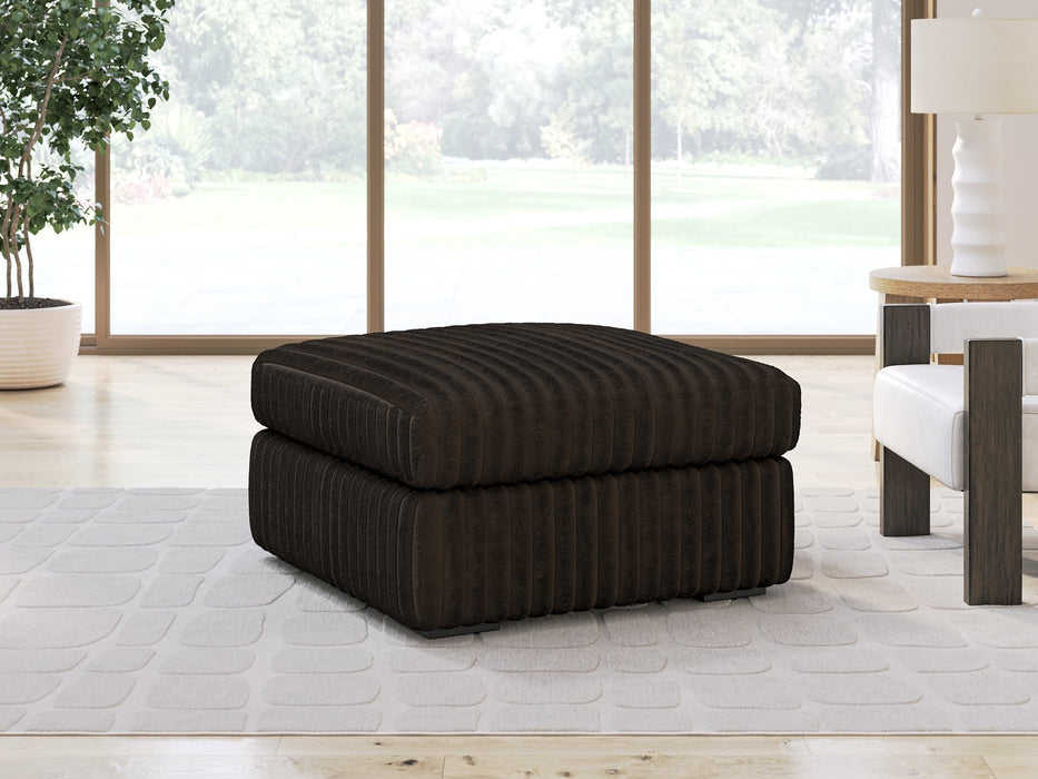 Midnight-Madness Oversized Accent Ottoman - Orbit Furniture (Richmond,BC)