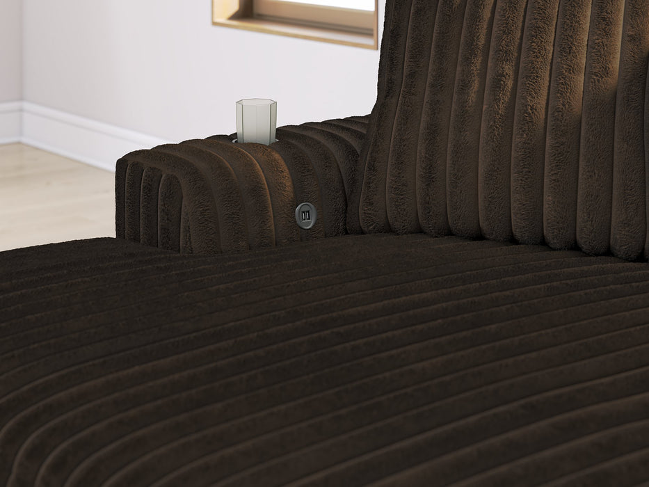 Midnight-Madness Oversized Chaise - Orbit Furniture (Richmond,BC)