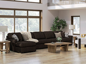 Midnight-Madness Sectional Sofa with Chaise - Orbit Furniture (Richmond,BC)