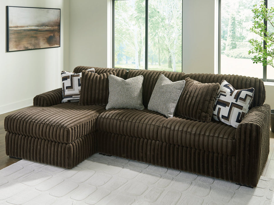 Midnight-Madness Sectional Sofa with Chaise - Orbit Furniture (Richmond,BC)