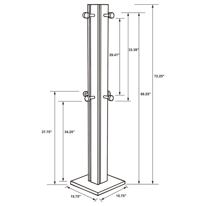 Rikkie Coat Rack - Orbit Furniture (Richmond,BC)
