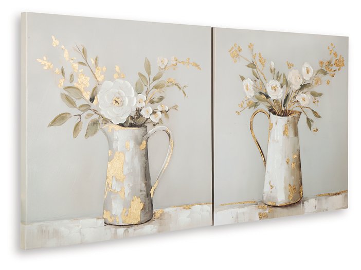 Amoryville Wall Art Set (Set of 2) - Orbit Furniture (Richmond,BC)