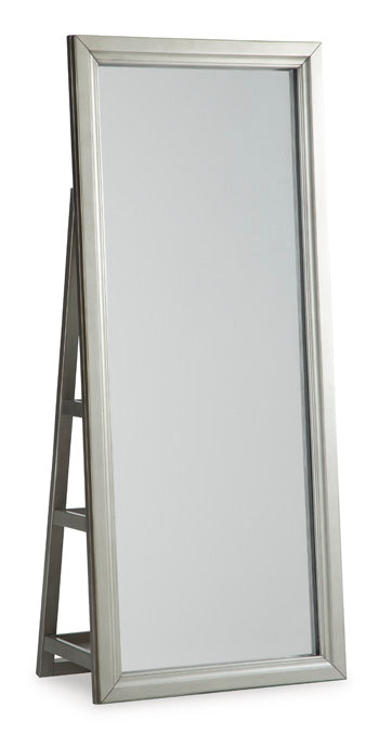 Evesen Floor Standing Mirror/Storage - Orbit Furniture (Richmond,BC)