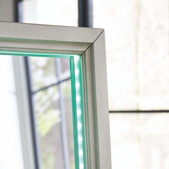 Evesen Floor Standing Mirror/Storage - Orbit Furniture (Richmond,BC)