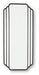 Antigone Floor Mirror - Orbit Furniture (Richmond,BC)