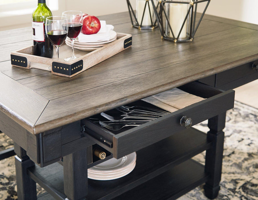 Tyler Creek Counter Height Dining Set - Orbit Furniture (Richmond,BC)