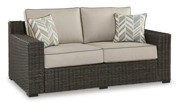 Coastline Bay Outdoor Loveseat with Cushion - Orbit Furniture (Richmond,BC)