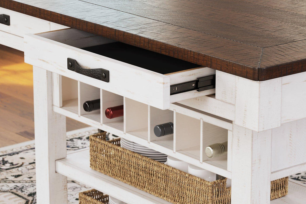 Valebeck Counter Height Dining Table - Orbit Furniture (Richmond,BC)