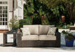 Coastline Bay Outdoor Loveseat with Cushion - Orbit Furniture (Richmond,BC)