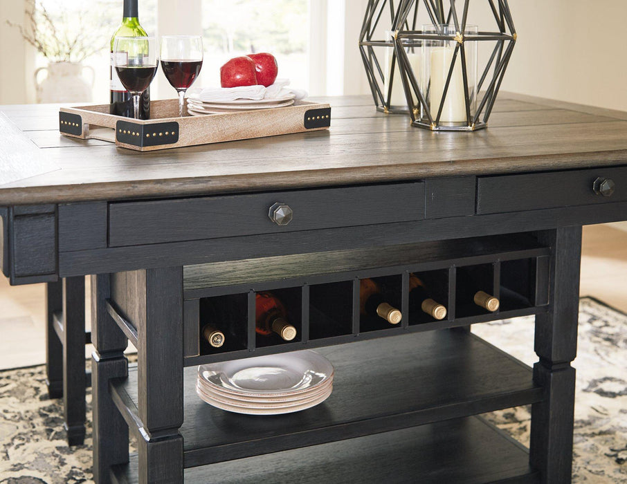 Tyler Creek Counter Height Dining Set - Orbit Furniture (Richmond,BC)