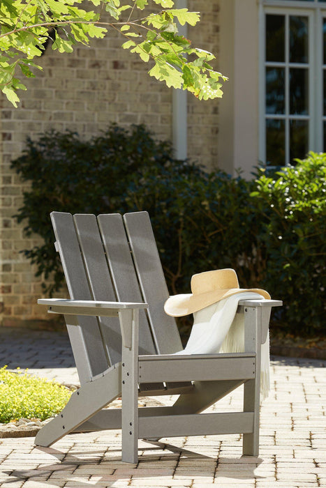 Visola Outdoor Adirondack Chair Set with End Table - Orbit Furniture (Richmond,BC)