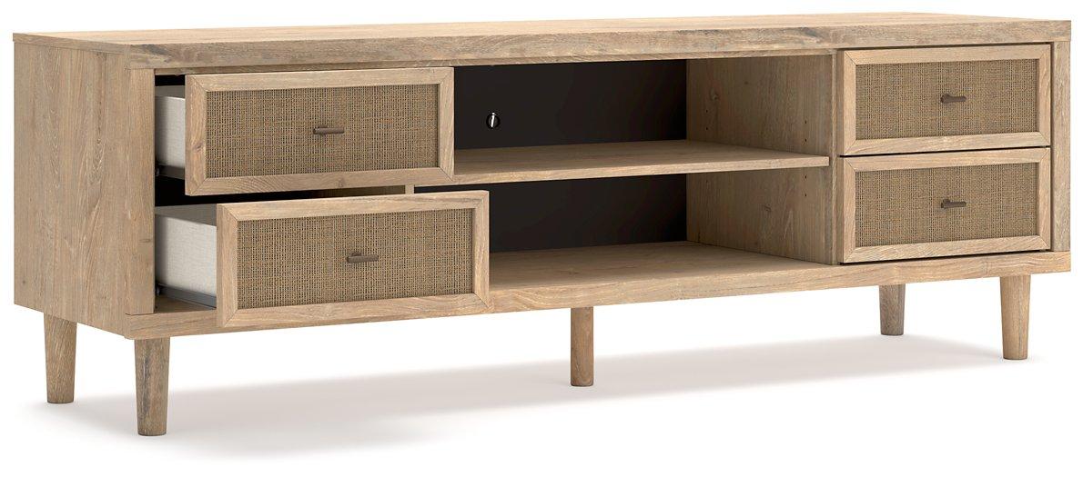 Cielden 72" TV Stand with Electric Fireplace - Orbit Furniture (Richmond,BC)