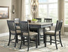 Tyler Creek Counter Height Dining Set - Orbit Furniture (Richmond,BC)