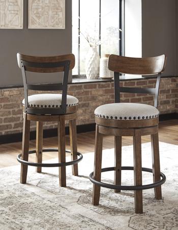 Valebeck Counter Height Bar Stool - Orbit Furniture (Richmond,BC)