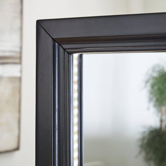 Evesen Floor Standing Mirror/Storage - Orbit Furniture (Richmond,BC)