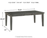 Hallanden Dining Room Set - Orbit Furniture (Richmond,BC)
