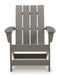 Visola Outdoor Adirondack Chair Set with End Table - Orbit Furniture (Richmond,BC)