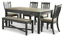 Tyler Creek Dining Set - Orbit Furniture (Richmond,BC)
