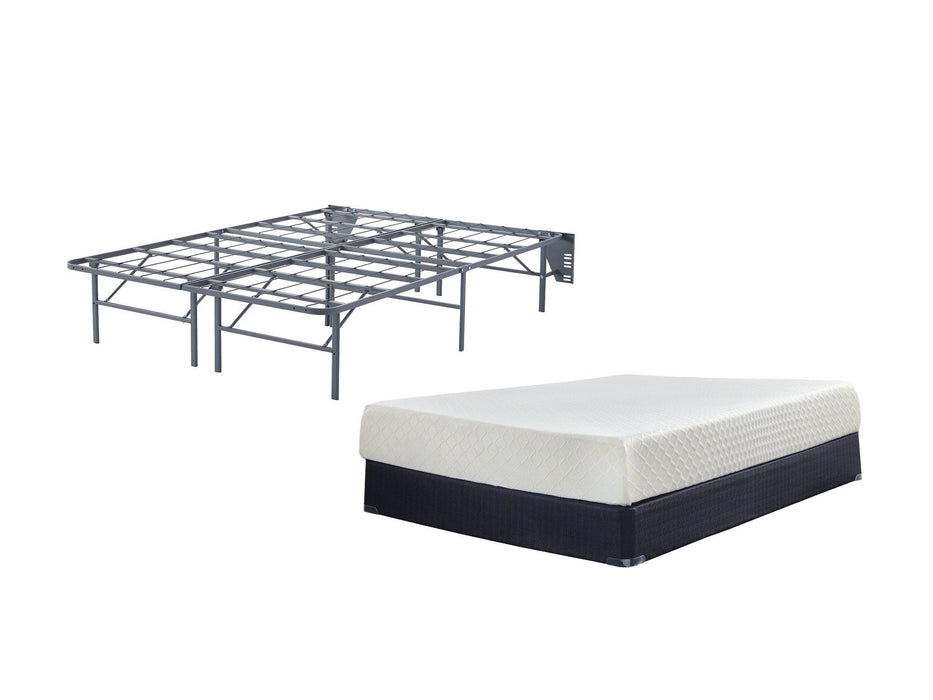 10 Inch Chime Memory Foam Mattress Set - Orbit Furniture (Richmond,BC)