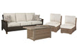 Beachcroft Outdoor Sofa, Lounge Chairs and Fire Pit - Orbit Furniture (Richmond,BC)