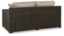 Coastline Bay Outdoor Loveseat with Cushion - Orbit Furniture (Richmond,BC)