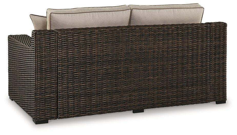 Coastline Bay Outdoor Loveseat with Cushion - Orbit Furniture (Richmond,BC)