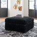 Midnight-Madness Oversized Accent Ottoman - Orbit Furniture (Richmond,BC)