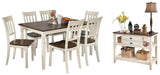 Whitesburg Dining Set - Orbit Furniture (Richmond,BC)