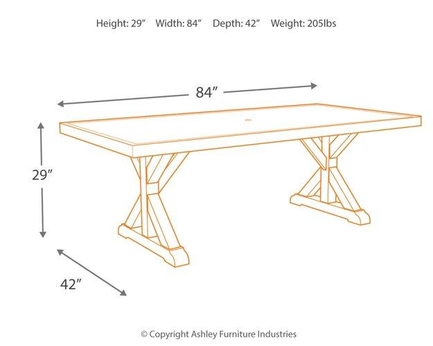 Beachcroft Outdoor Dining Set - Orbit Furniture (Richmond,BC)