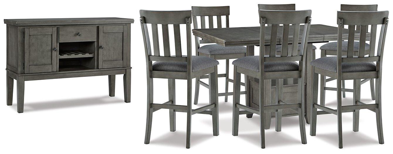 Hallanden Dining Room Set - Orbit Furniture (Richmond,BC)