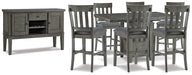 Hallanden Dining Room Set - Orbit Furniture (Richmond,BC)