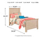 Willowton Bedroom Set - Orbit Furniture (Richmond,BC)