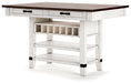 Valebeck Counter Height Dining Table - Orbit Furniture (Richmond,BC)