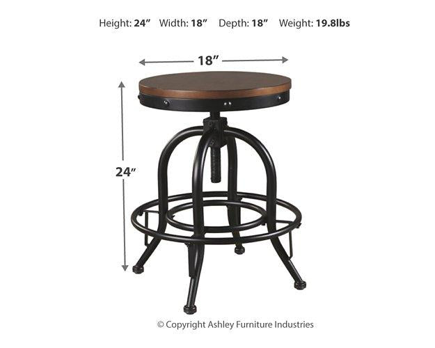 Valebeck Counter Height Bar Stool - Orbit Furniture (Richmond,BC)