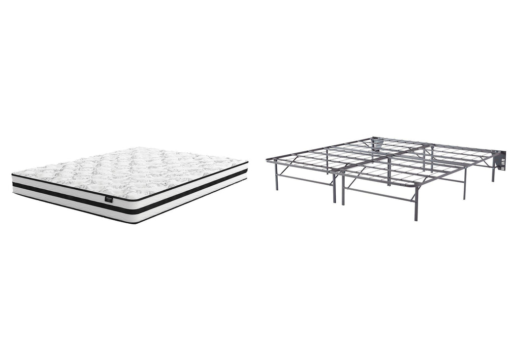 8 Inch Chime Innerspring Mattress Set - Orbit Furniture (Richmond,BC)