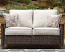 Paradise Trail Outdoor Loveseat, Lounge Chairs and Fire Pit Table - Orbit Furniture (Richmond,BC)