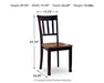 Owingsville Dining Chair Set - Orbit Furniture (Richmond,BC)