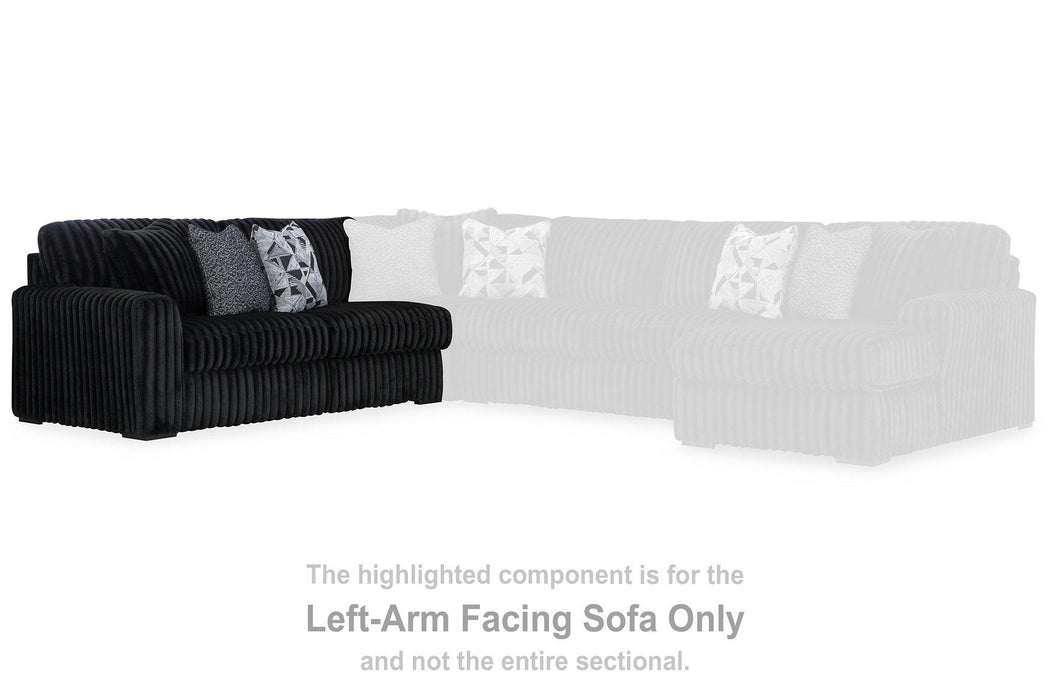 Midnight-Madness Sectional Sofa with Chaise - Orbit Furniture (Richmond,BC)