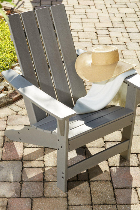 Visola Outdoor Adirondack Chair Set with End Table - Orbit Furniture (Richmond,BC)