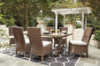 Beachcroft Outdoor Dining Set - Orbit Furniture (Richmond,BC)