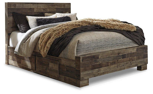 Derekson Bed with 2 Side Storage - Orbit Furniture (Richmond,BC)