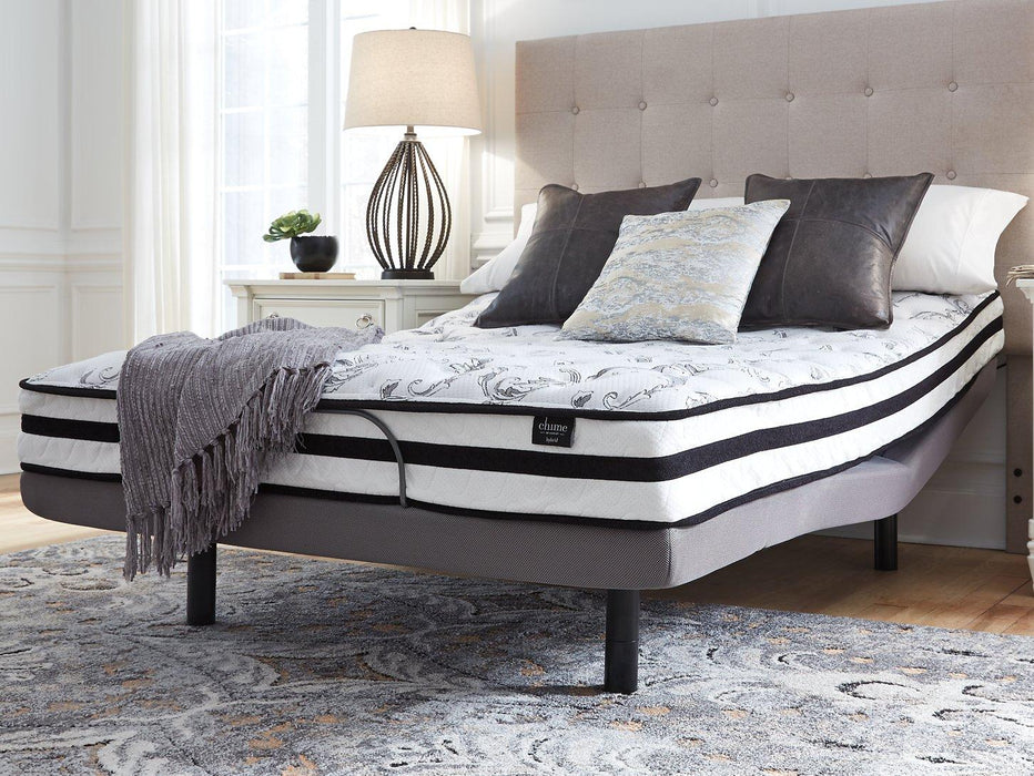 8 Inch Chime Innerspring Mattress Set - Orbit Furniture (Richmond,BC)