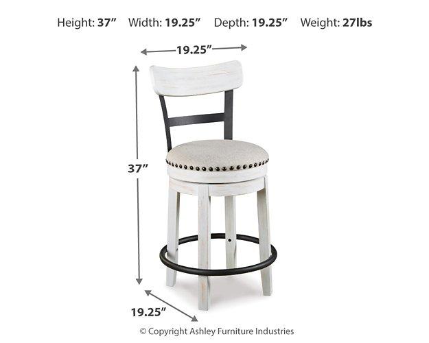 Valebeck Counter Height Bar Stool - Orbit Furniture (Richmond,BC)