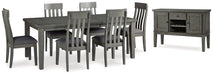 Hallanden Dining Room Set - Orbit Furniture (Richmond,BC)