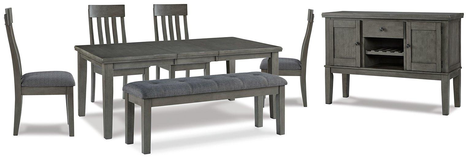 Hallanden Dining Room Set - Orbit Furniture (Richmond,BC)